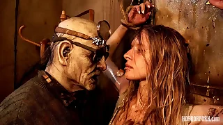 HORRORPORN Unnatural Grandpa With His Cruel Wife Fuck Sweet Teen Girl